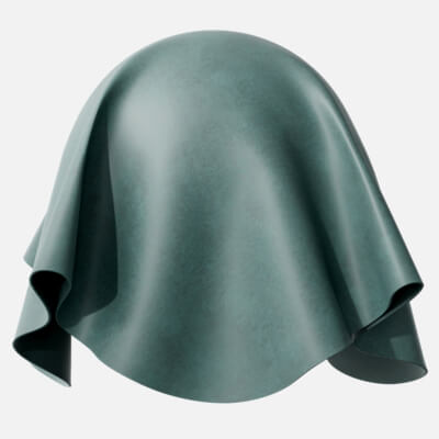 Teal Satin Nappa Lambskin Leather 4K
