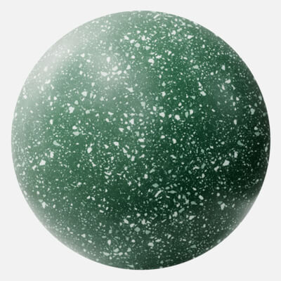 Vibrant Green Terrazzo Plastic 4K