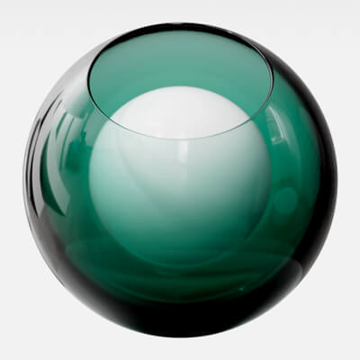 Viridian Green Tinted Glass 4K