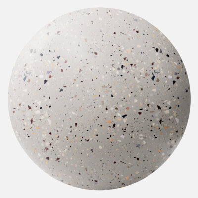 Warm Beige Terrazzo Plastic 4K