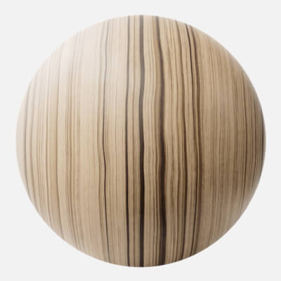 Zebrano Rift Sawn Natural Finish Veneer Wood 4K