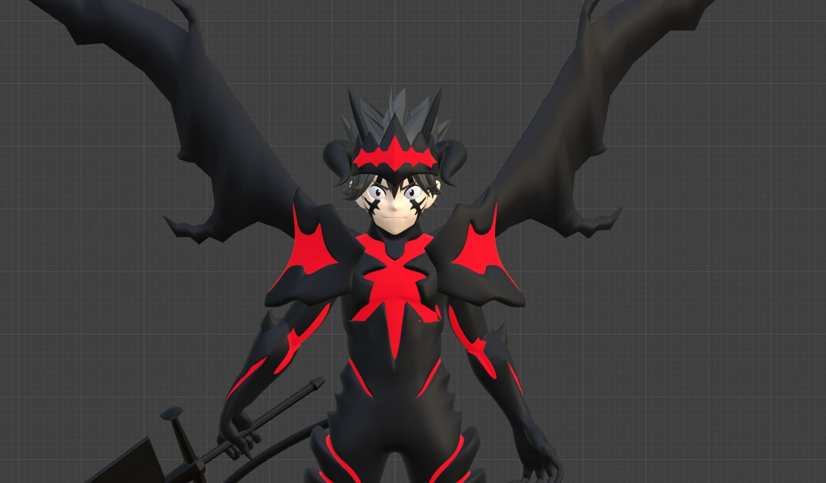Asta Devil Union - Black Cover 3D Model