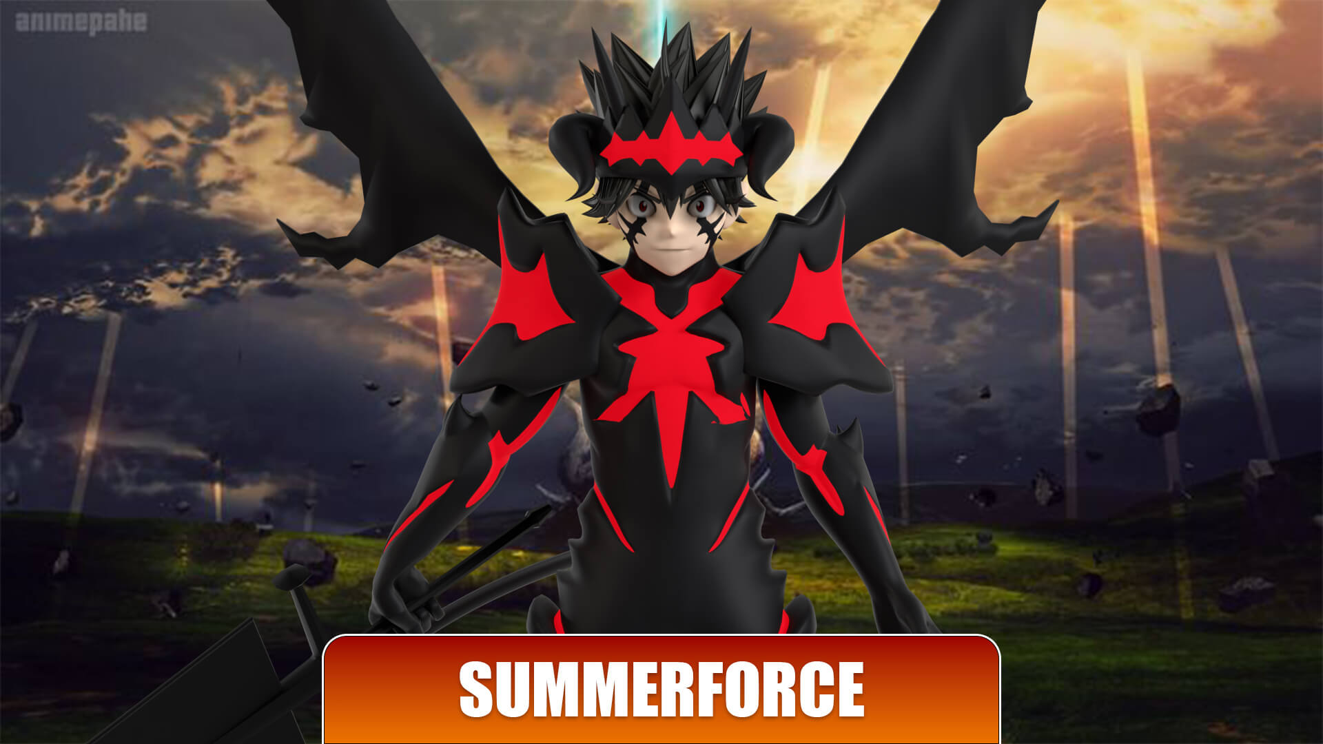 Asta Devil Union - Black Cover 3D Model