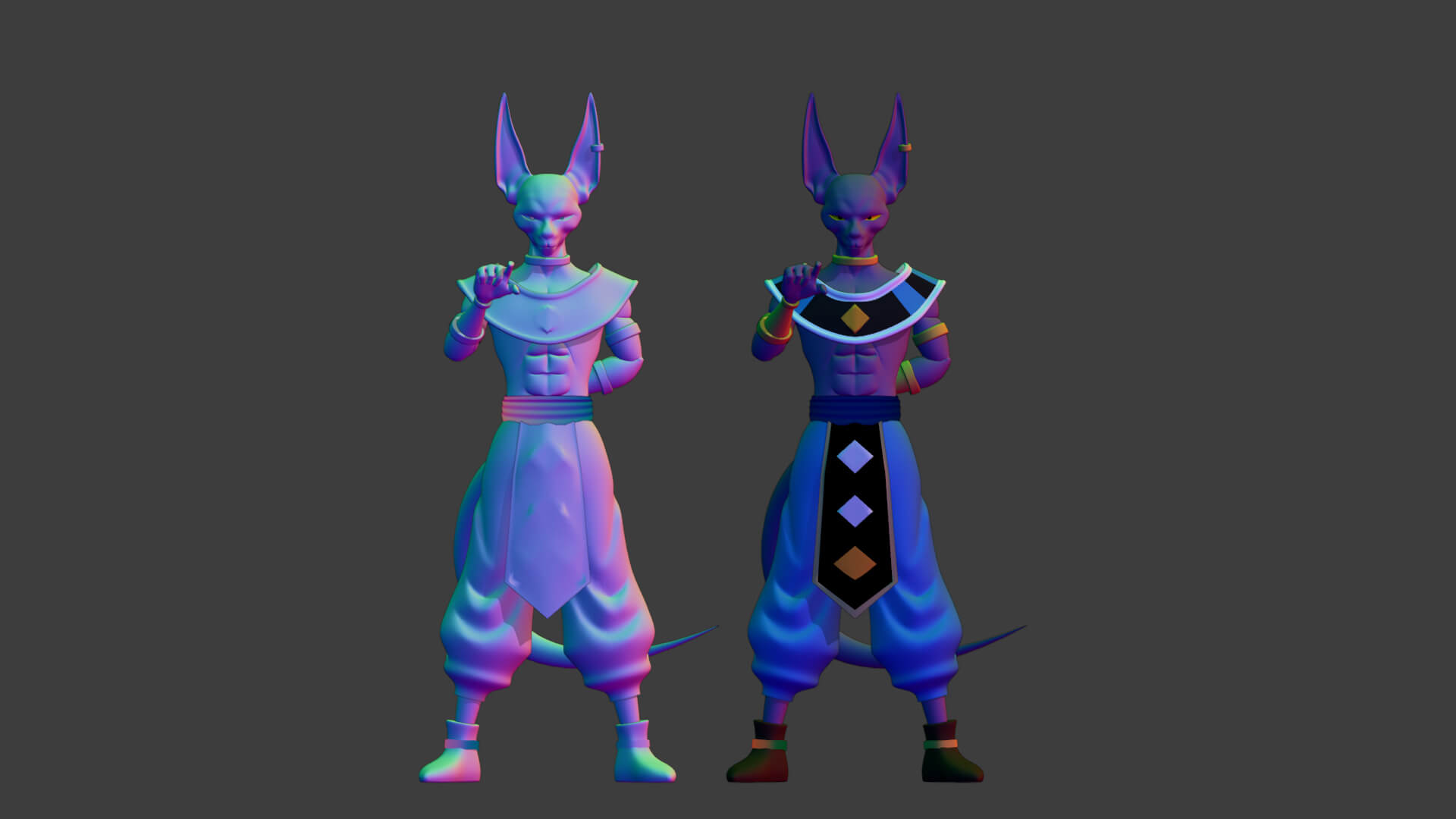Beerus - Dragonball Super 3D Model