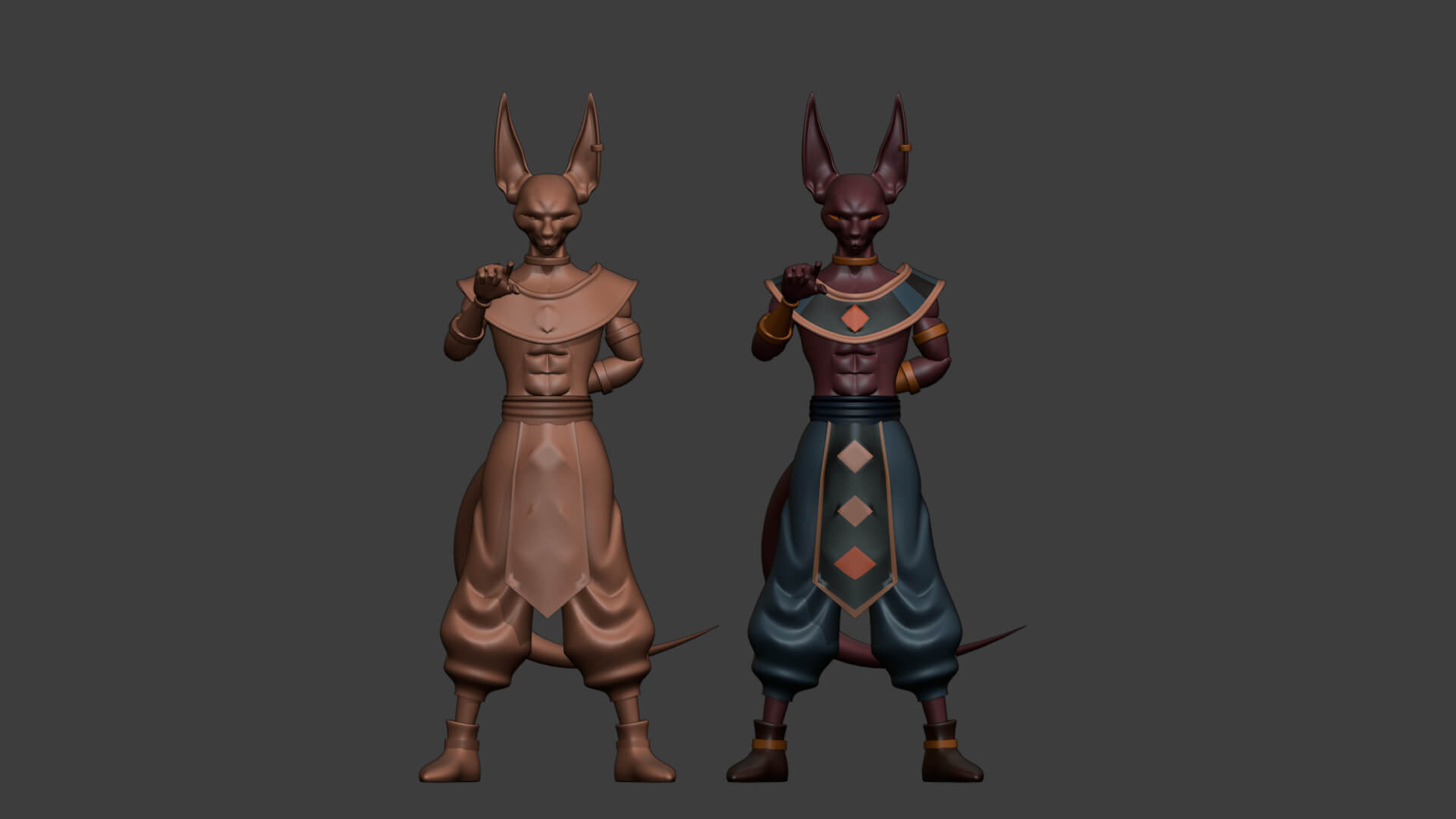 Beerus - Dragonball Super 3D Model