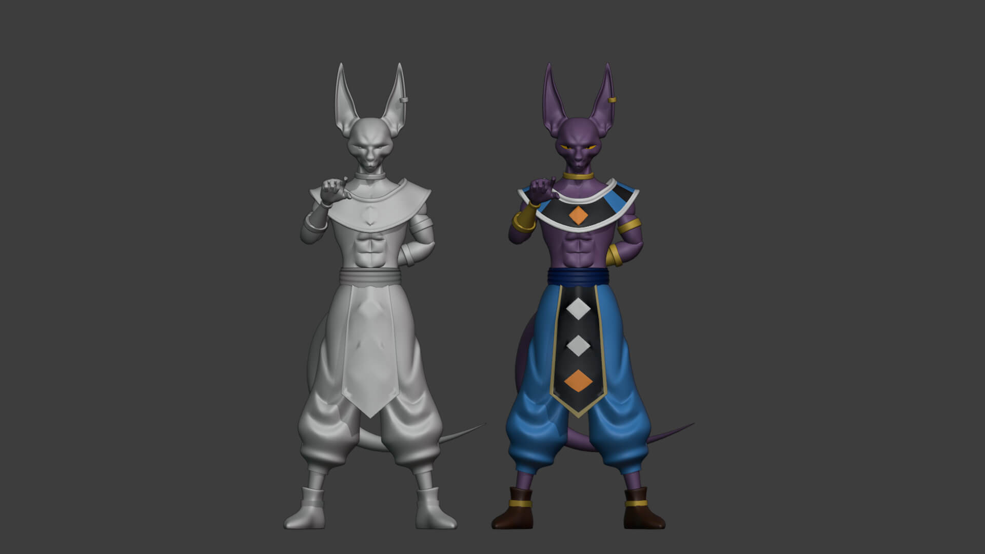 Beerus - Dragonball Super 3D Model