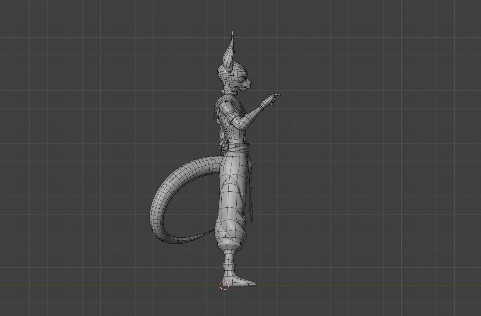 Beerus - Dragonball Super 3D Model