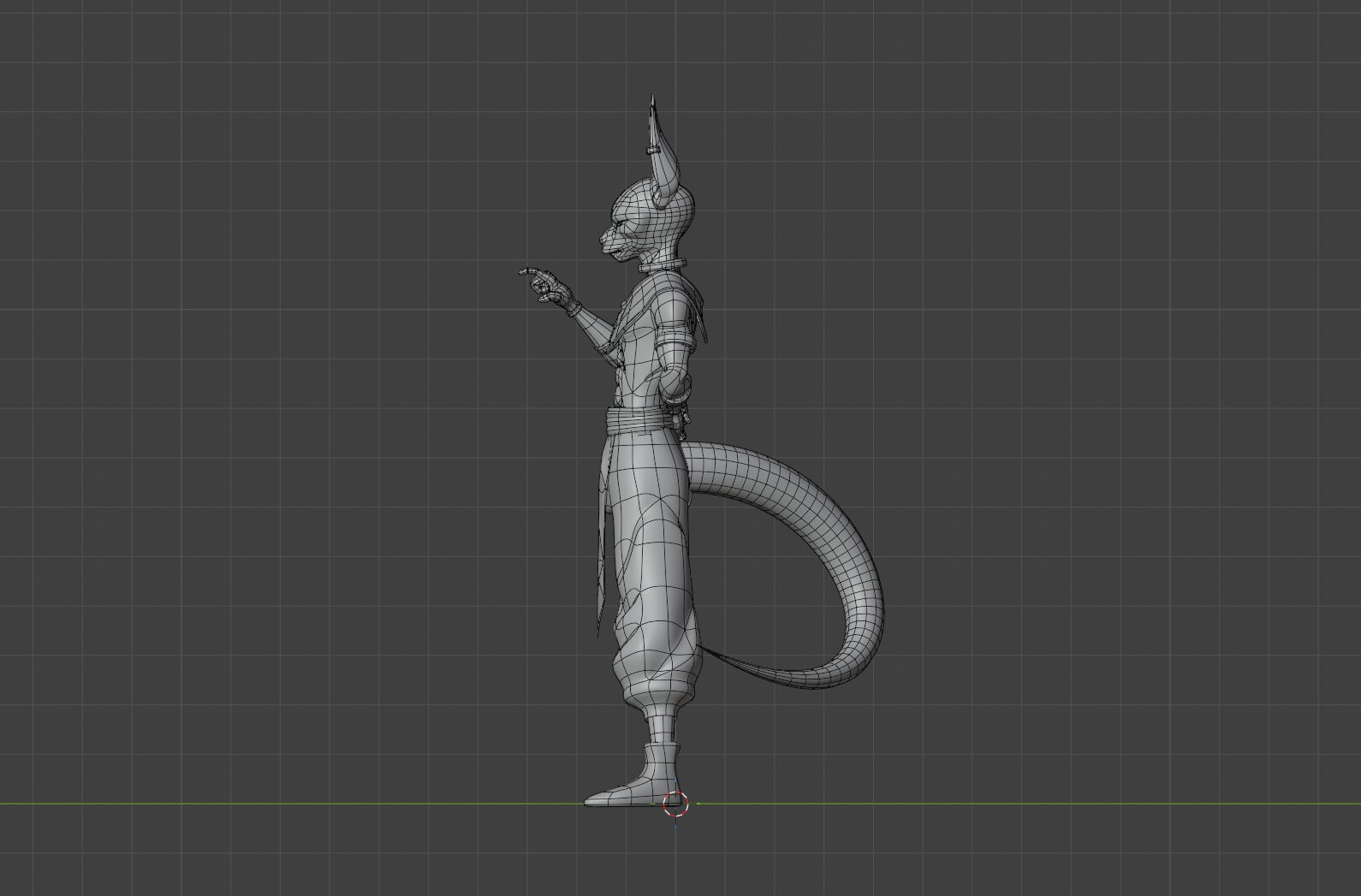 Beerus - Dragonball Super 3D Model