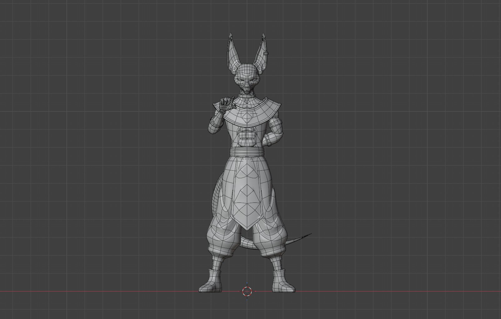 Beerus - Dragonball Super 3D Model