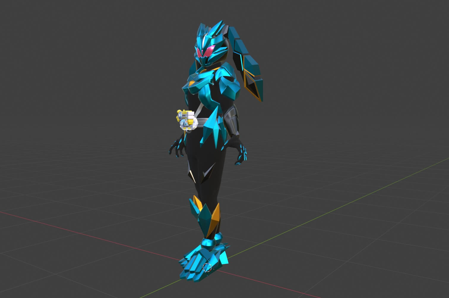 Kamen Rider Datt - Kamen Rider My-Th 3D Model