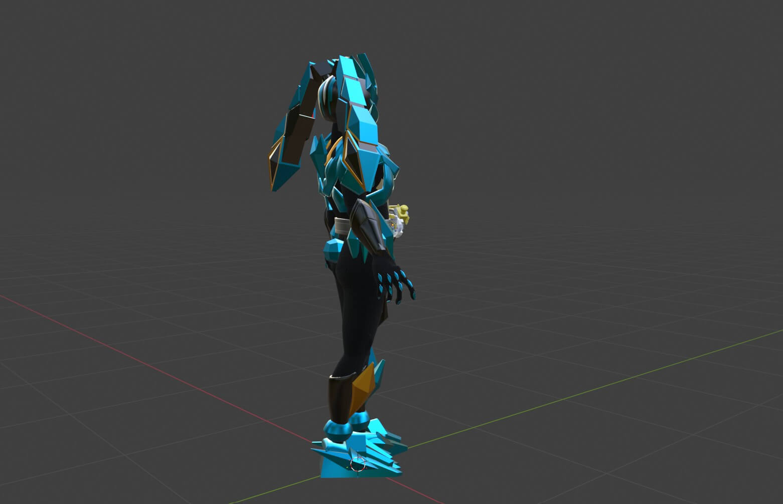 Kamen Rider Datt - Kamen Rider My-Th 3D Model