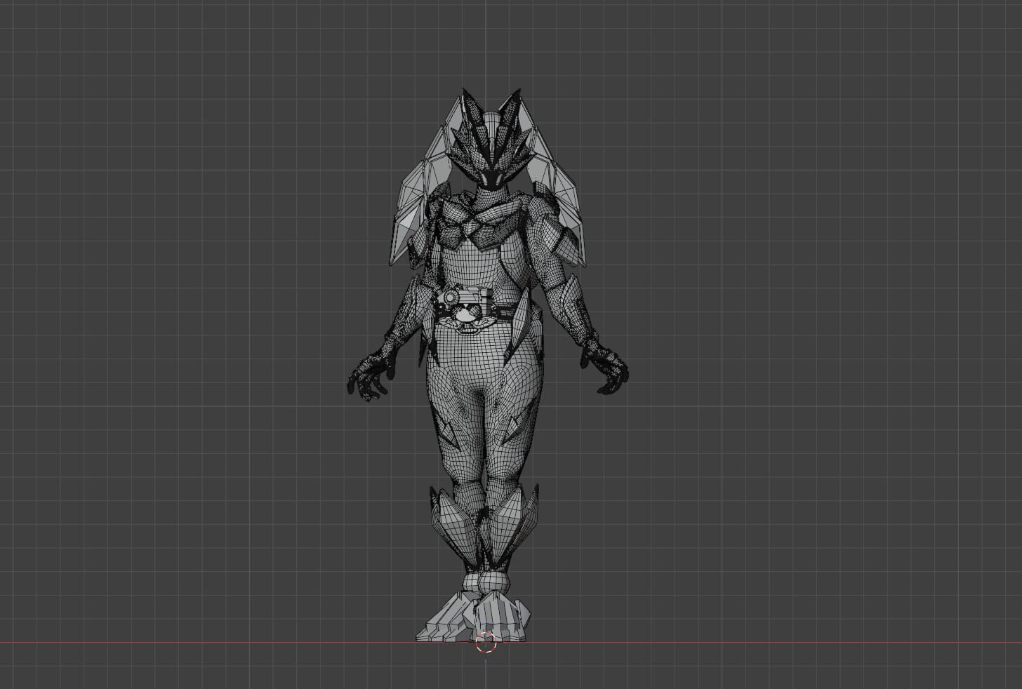 Kamen Rider Datt - Kamen Rider My-Th 3D Model