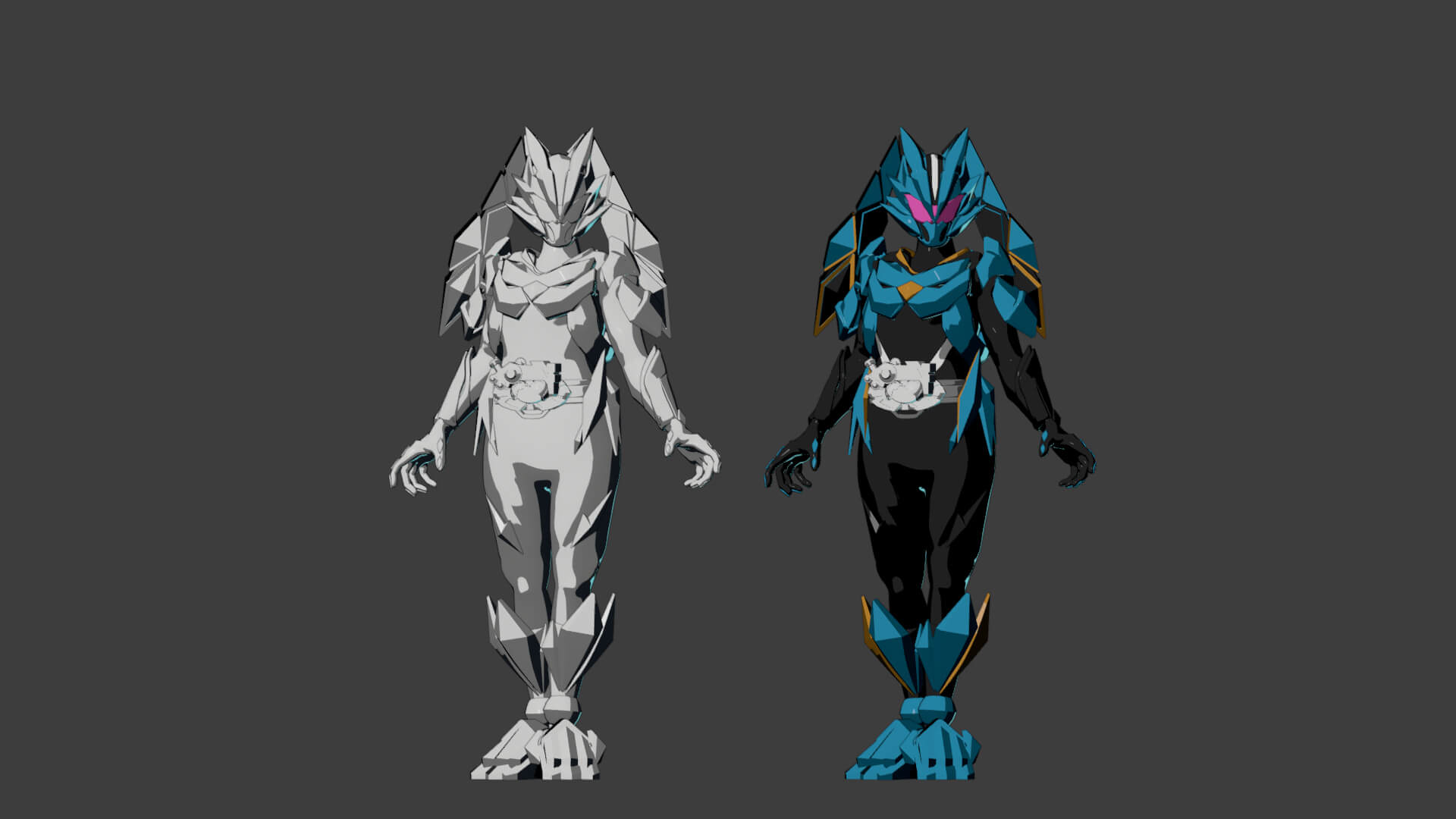 Kamen Rider Datt - Kamen Rider My-Th 3D Model