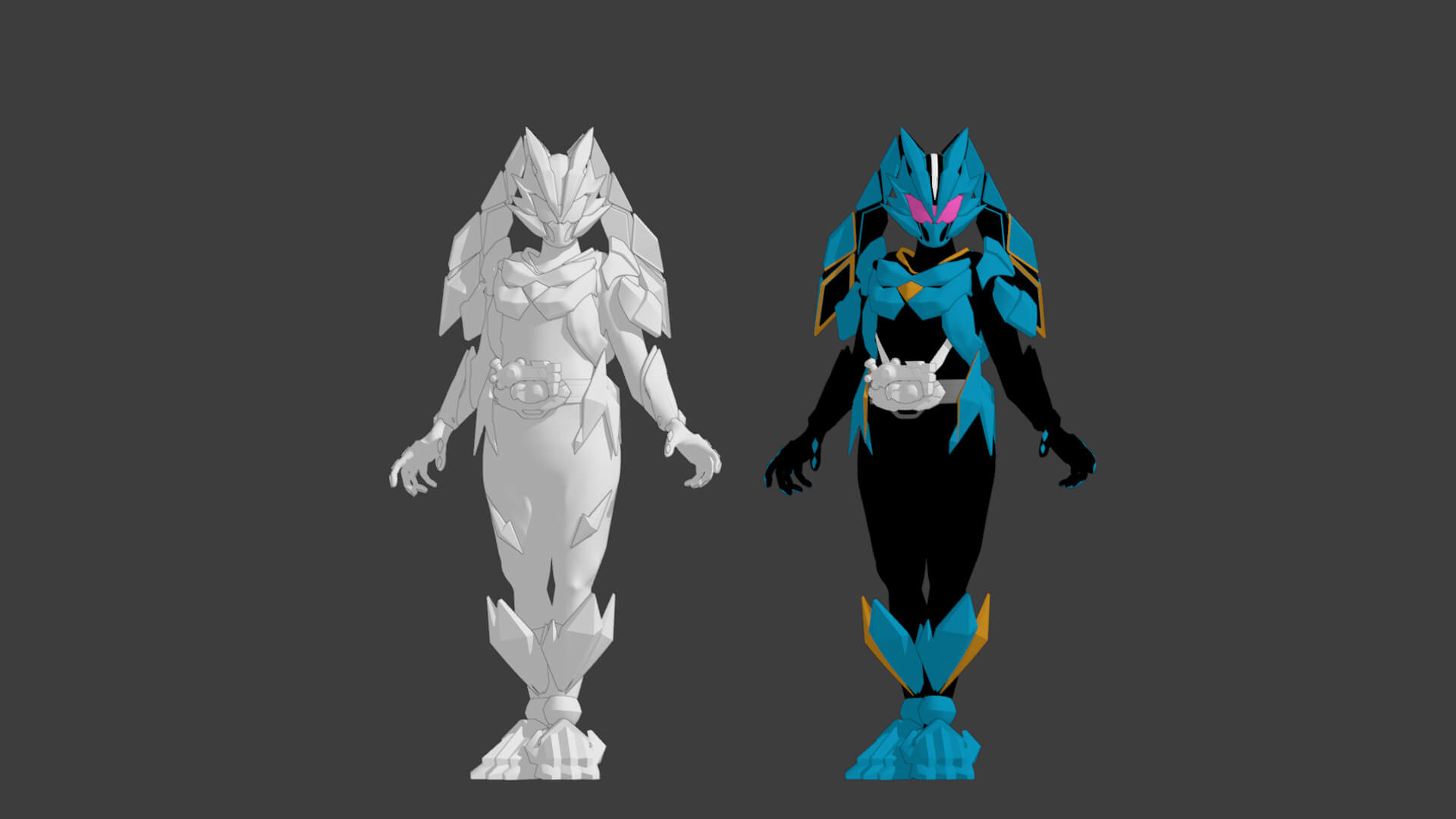 Kamen Rider Datt - Kamen Rider My-Th 3D Model
