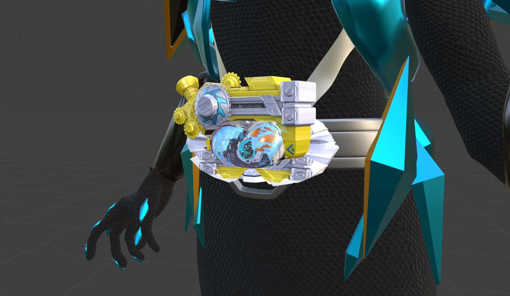 Kamen Rider Datt - Kamen Rider My-Th 3D Model