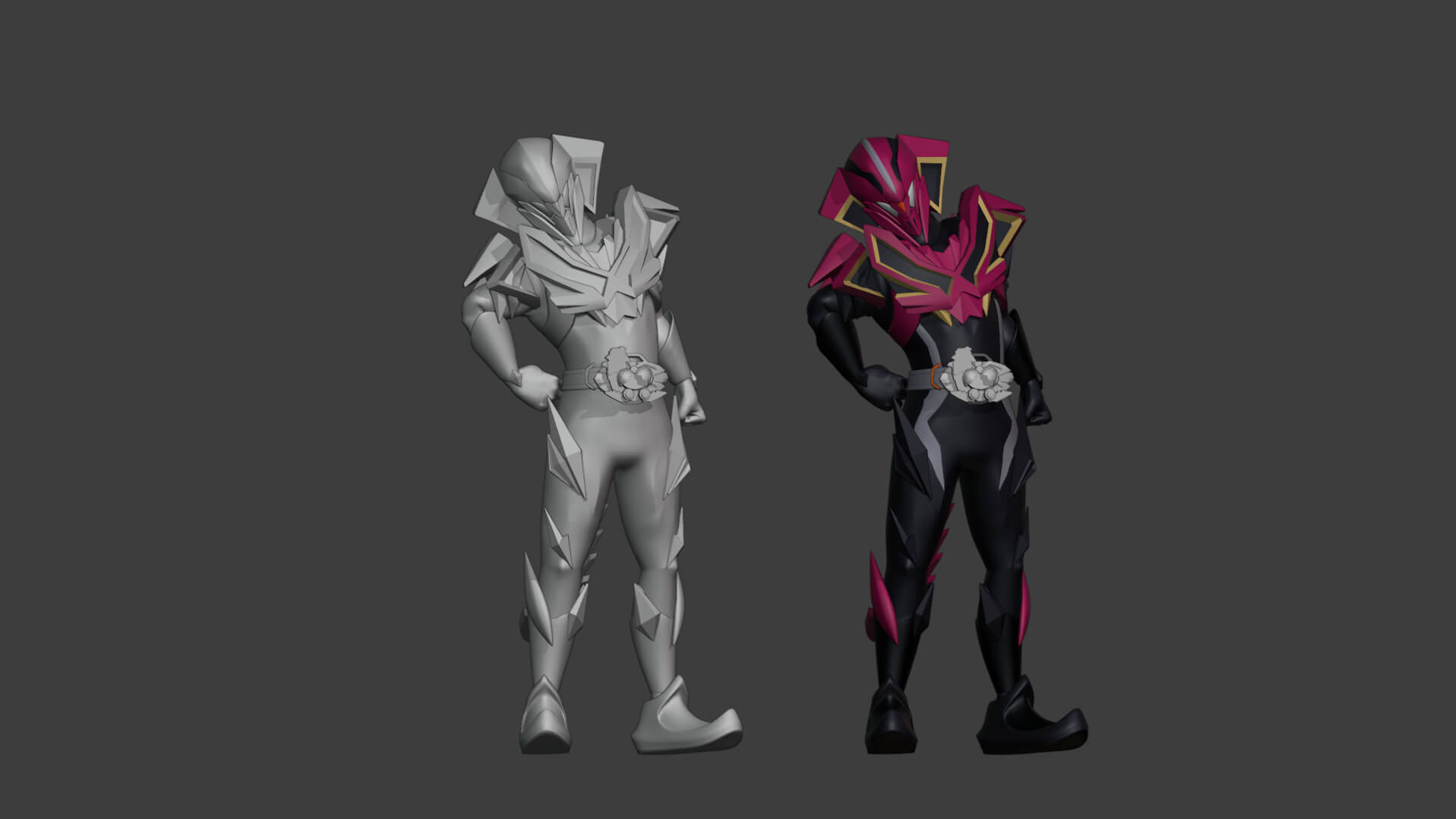 Kamen Rider Jyao - Kamen Rider My-Th 3D Model