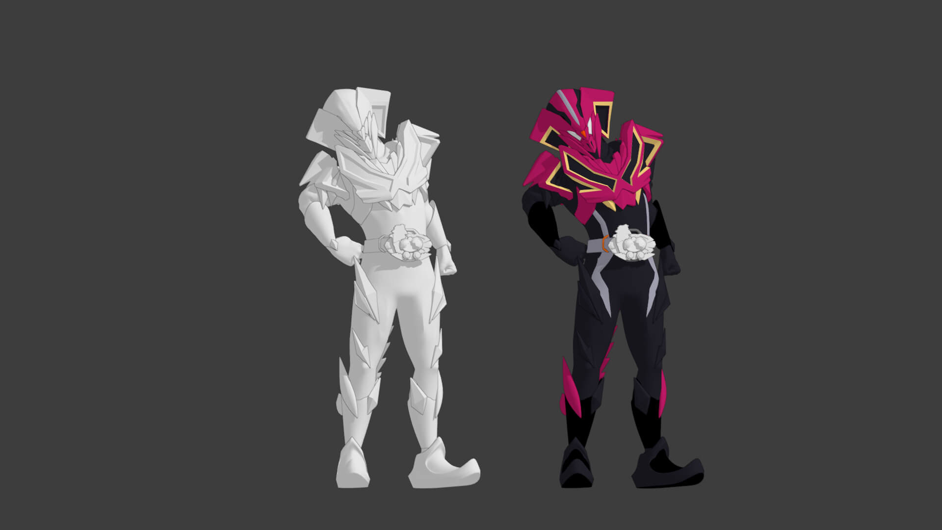 Kamen Rider Jyao - Kamen Rider My-Th 3D Model