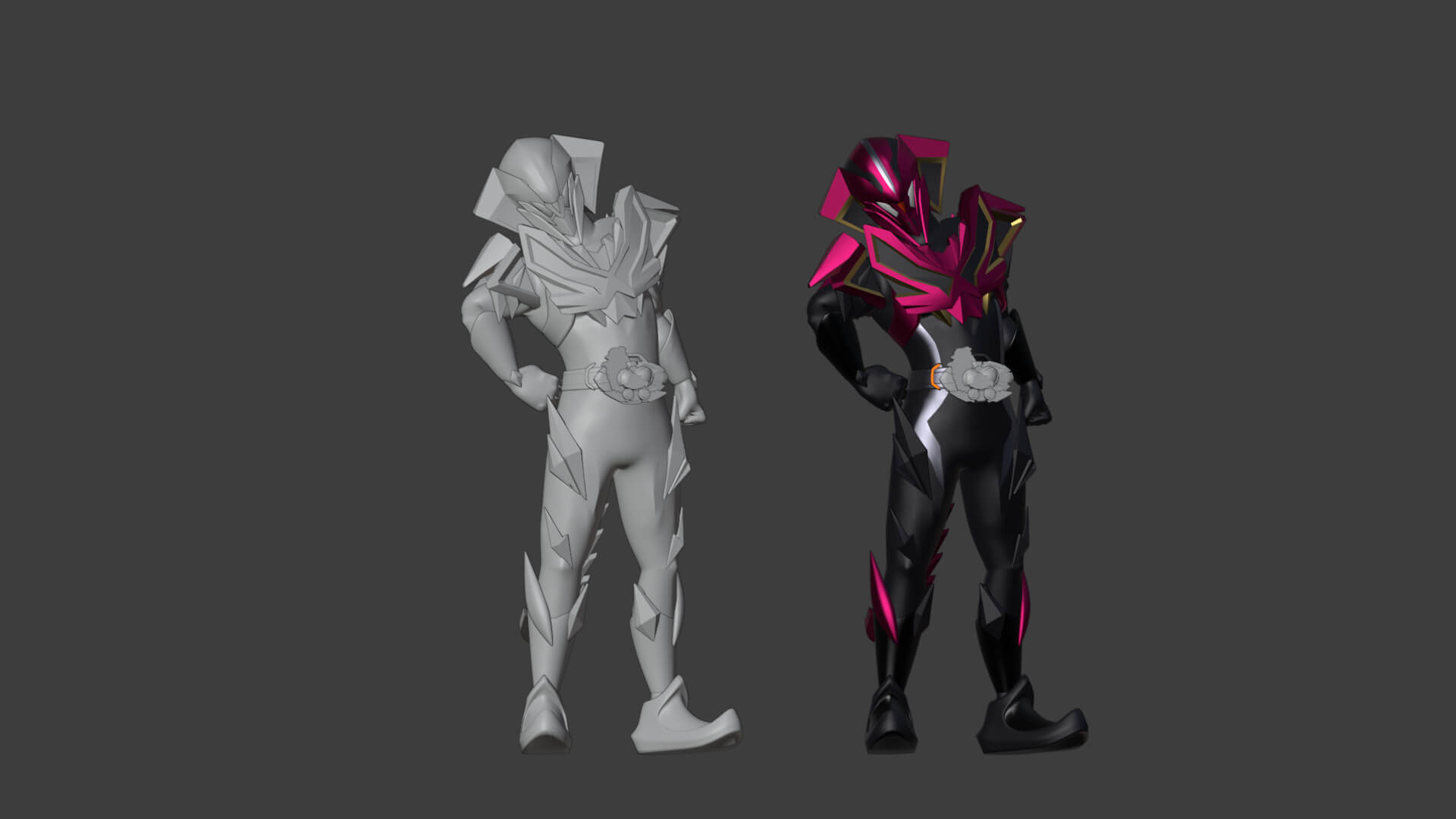 Kamen Rider Jyao - Kamen Rider My-Th 3D Model