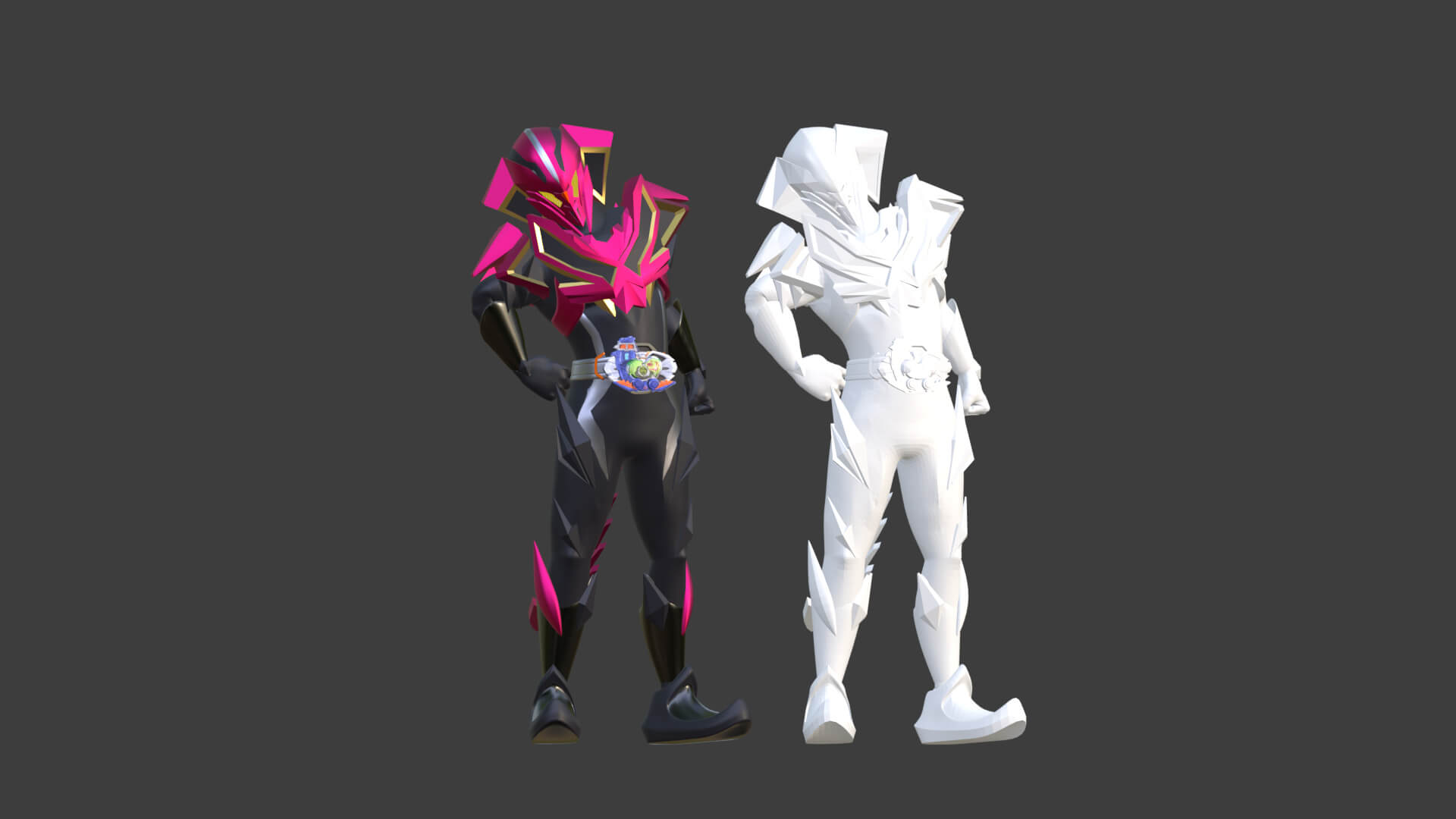 Kamen Rider Jyao - Kamen Rider My-Th 3D Model