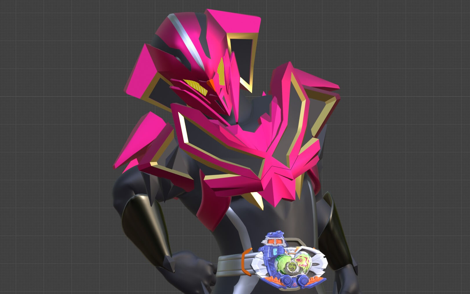 Kamen Rider Jyao - Kamen Rider My-Th 3D Model