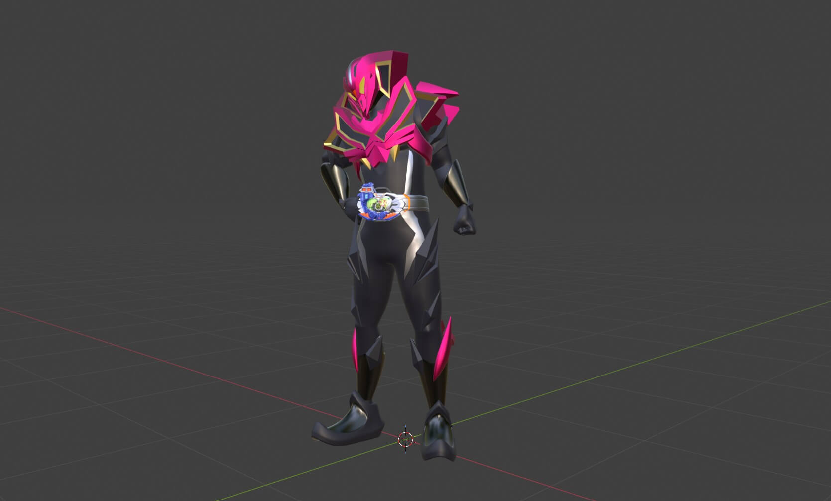 Kamen Rider Jyao - Kamen Rider My-Th 3D Model