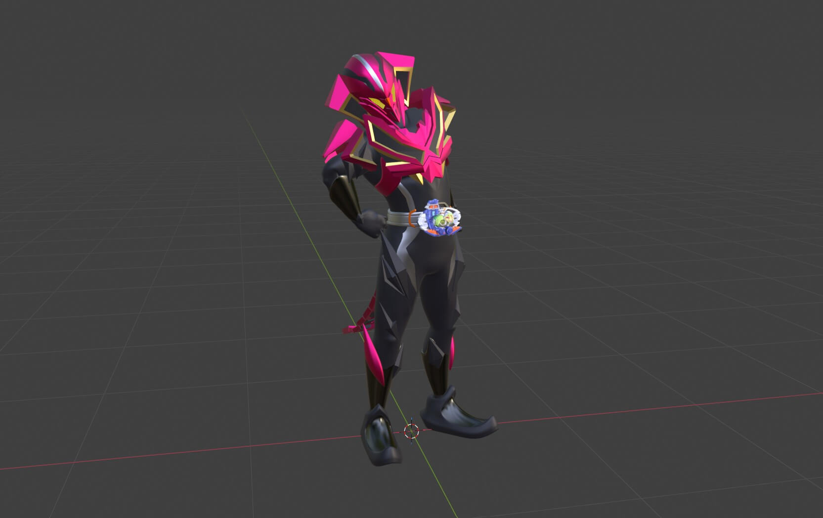 Kamen Rider Jyao - Kamen Rider My-Th 3D Model