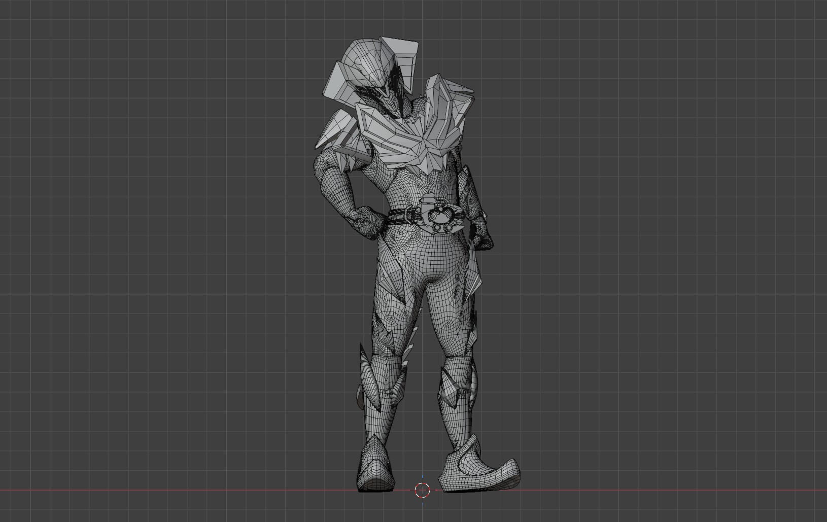 Kamen Rider Jyao - Kamen Rider My-Th 3D Model
