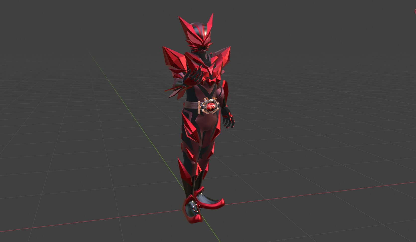 Kamen Rider Maou - Kamen Rider My-Th 3D Model