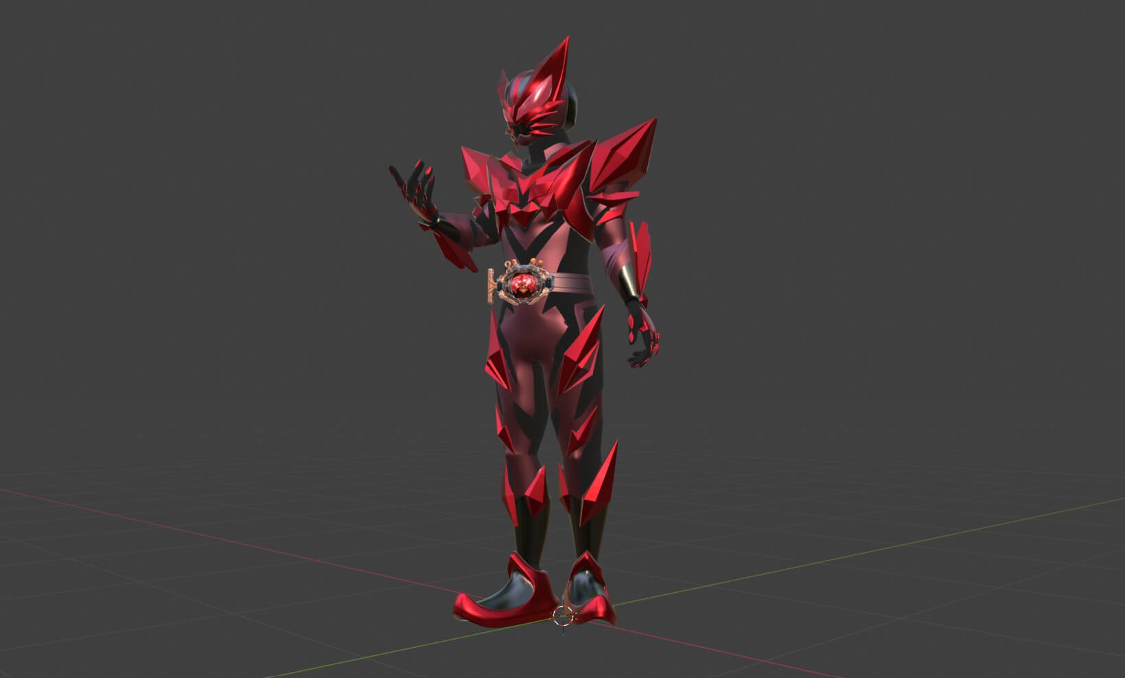 Kamen Rider Maou - Kamen Rider My-Th 3D Model