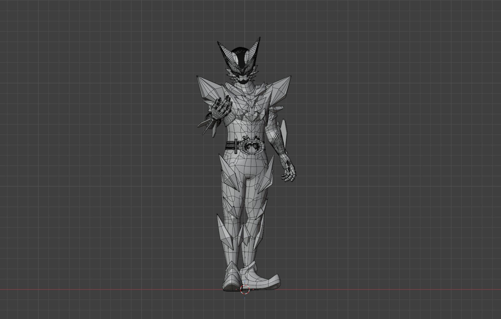 Kamen Rider Maou - Kamen Rider My-Th 3D Model