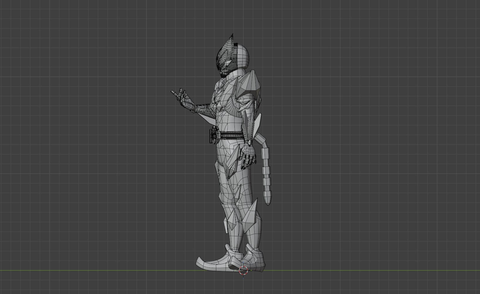 Kamen Rider Maou - Kamen Rider My-Th 3D Model
