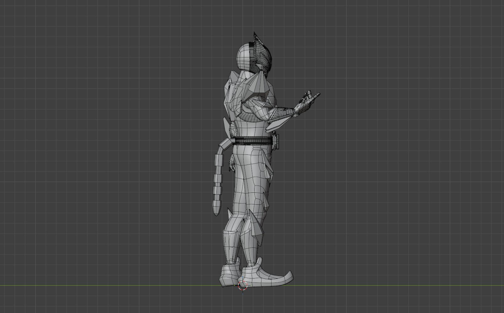 Kamen Rider Maou - Kamen Rider My-Th 3D Model