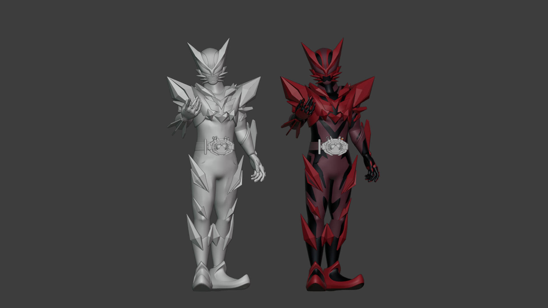 Kamen Rider Maou - Kamen Rider My-Th 3D Model