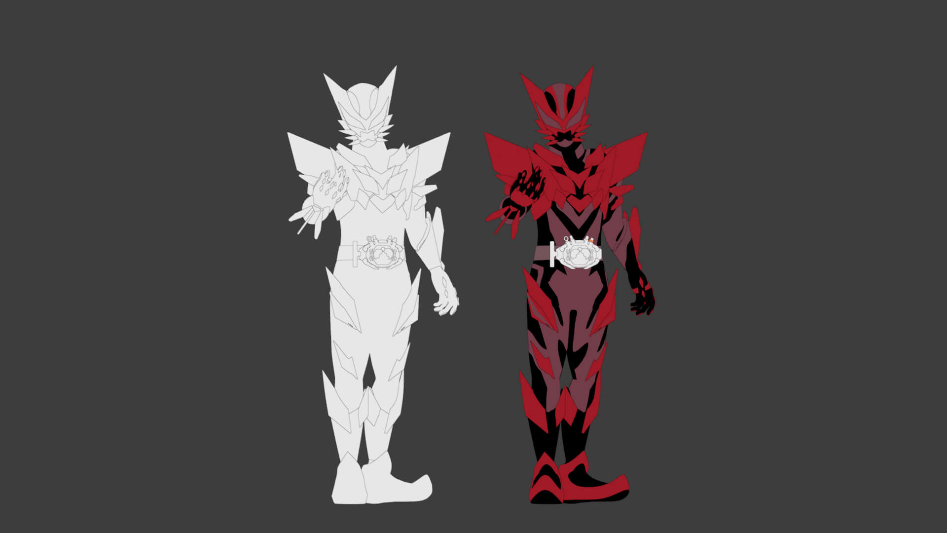 Kamen Rider Maou - Kamen Rider My-Th 3D Model