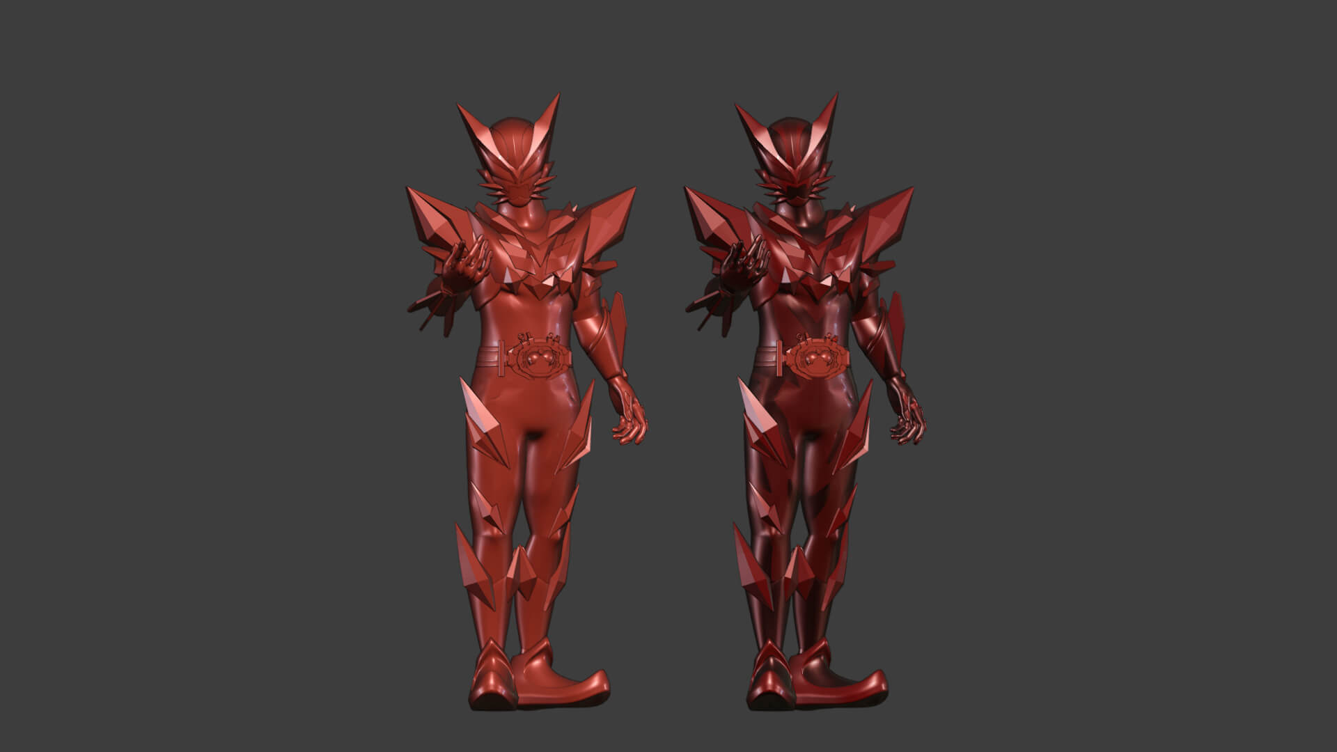 Kamen Rider Maou - Kamen Rider My-Th 3D Model