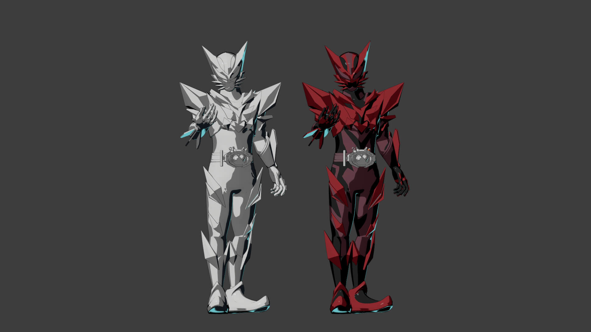 Kamen Rider Maou - Kamen Rider My-Th 3D Model