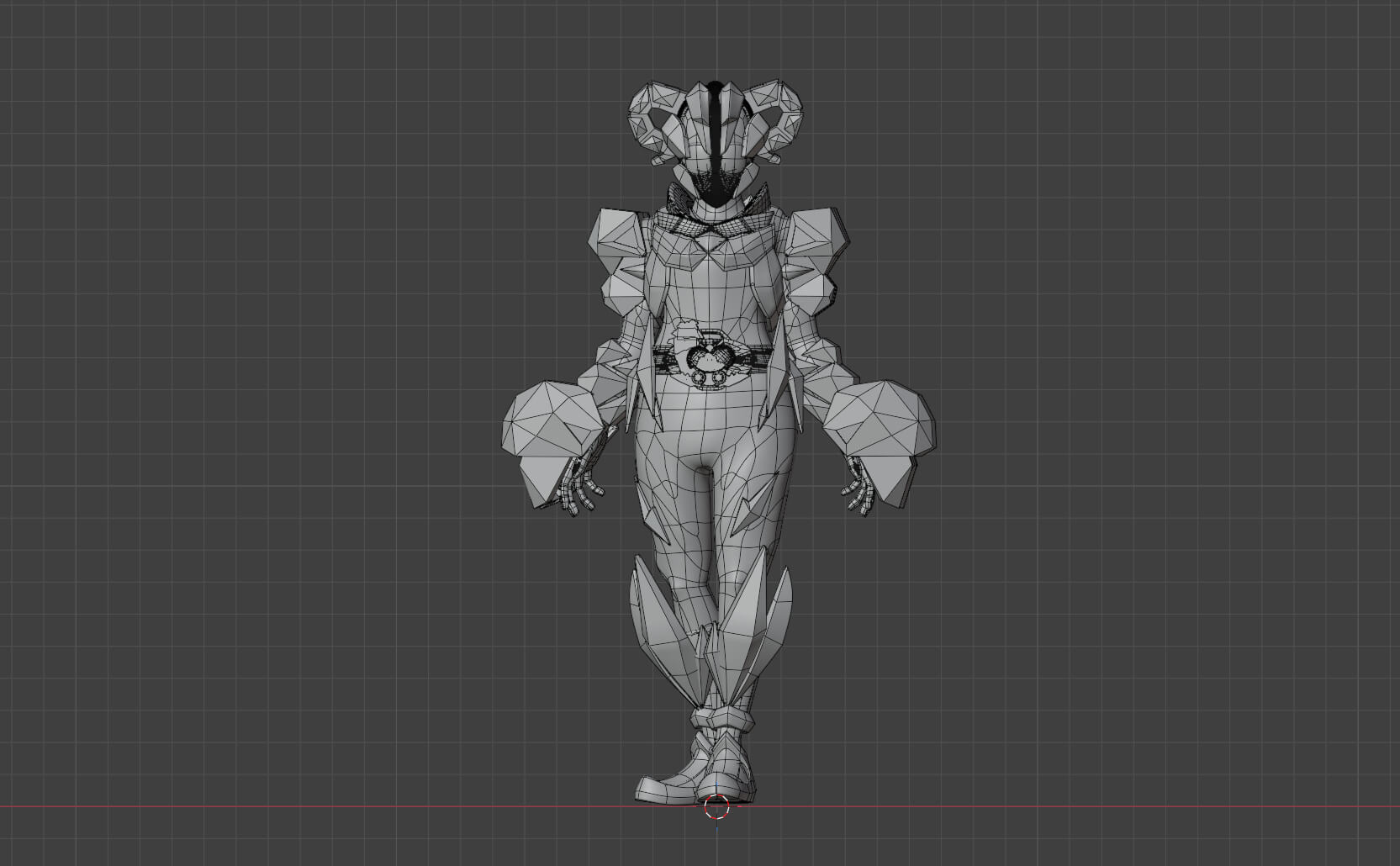 Kamen Rider Mutn - Kamen Rider My-Th 3D Model