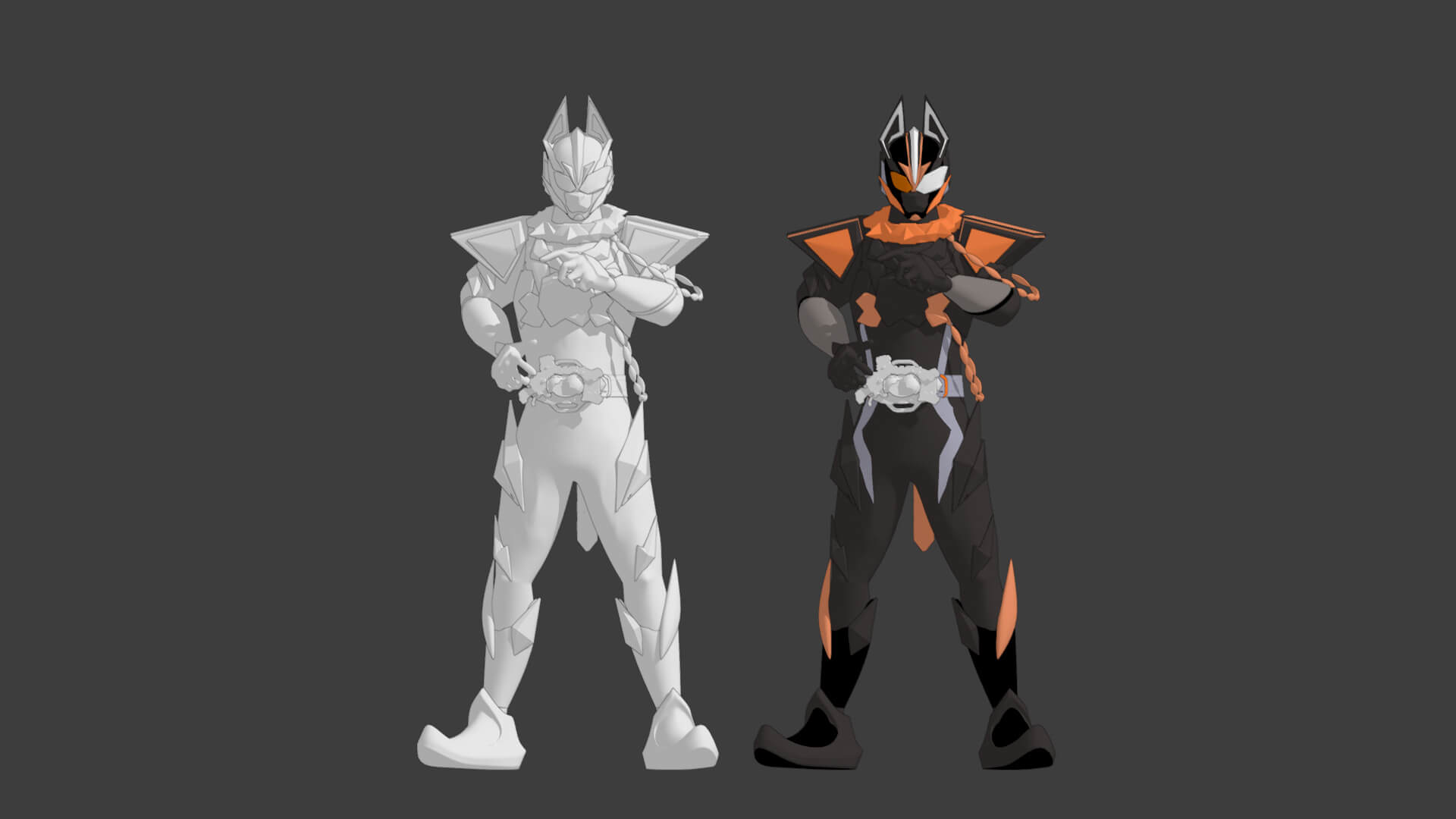 Kamen Rider Vanken - Kamen Rider My-Th 3D Model