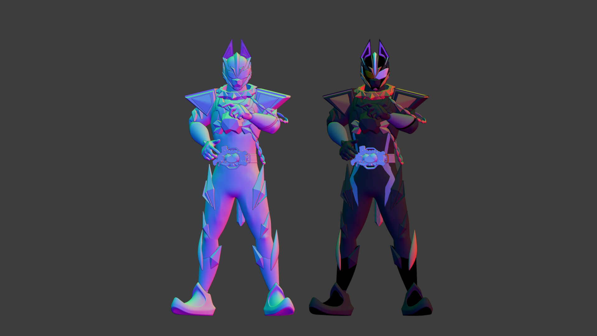 Kamen Rider Vanken - Kamen Rider My-Th 3D Model