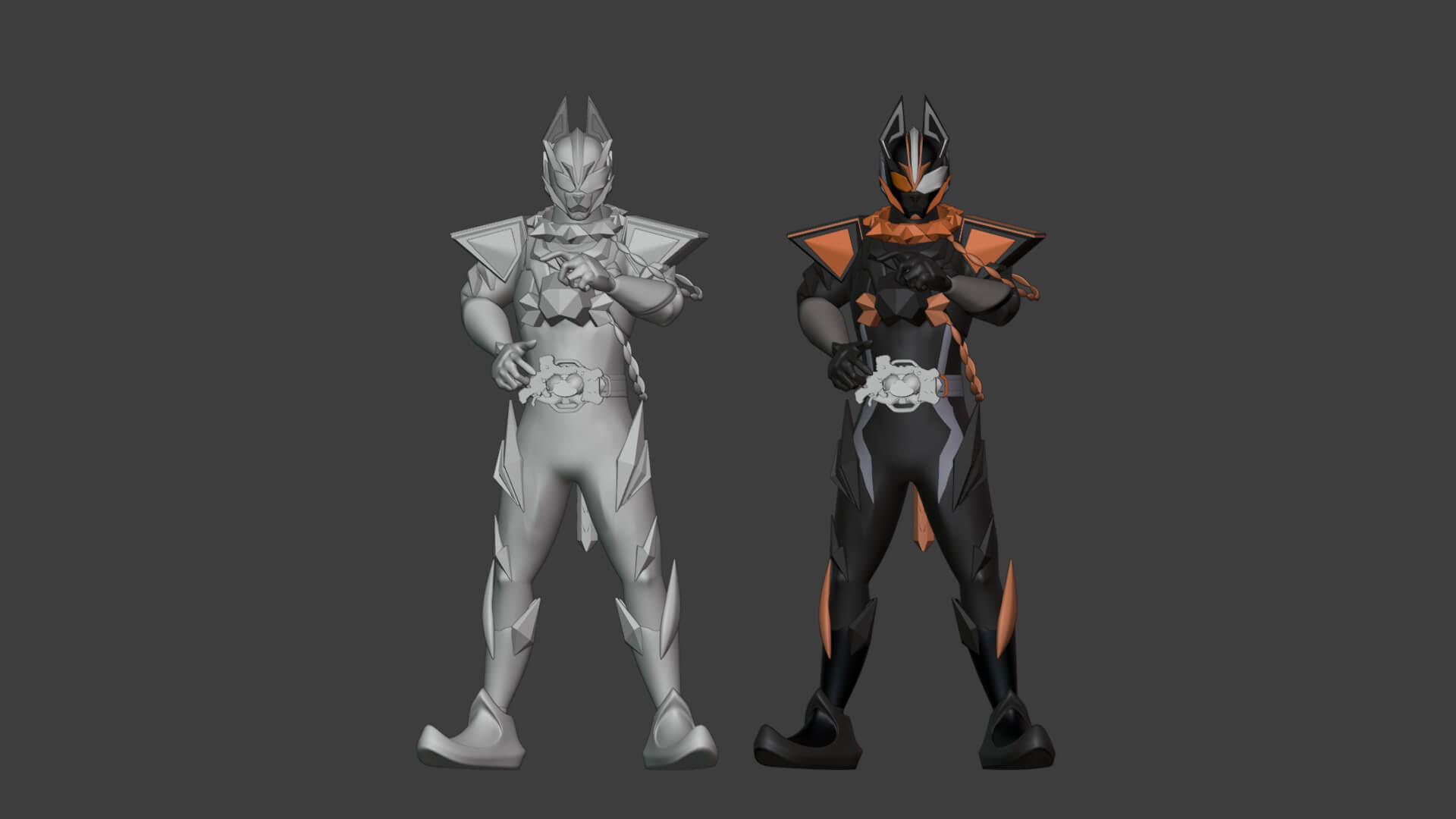 Kamen Rider Vanken - Kamen Rider My-Th 3D Model