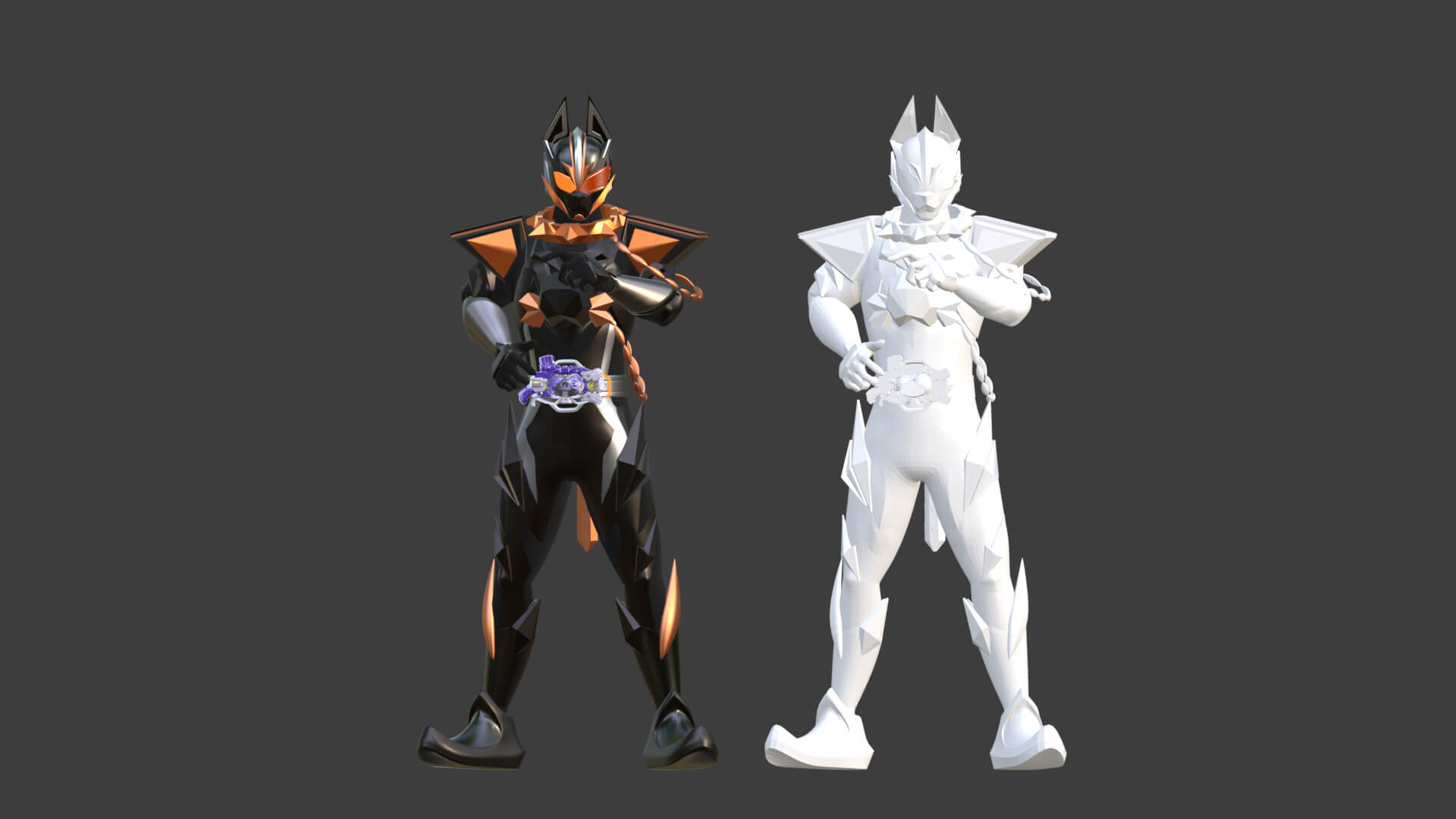 Kamen Rider Vanken - Kamen Rider My-Th 3D Model