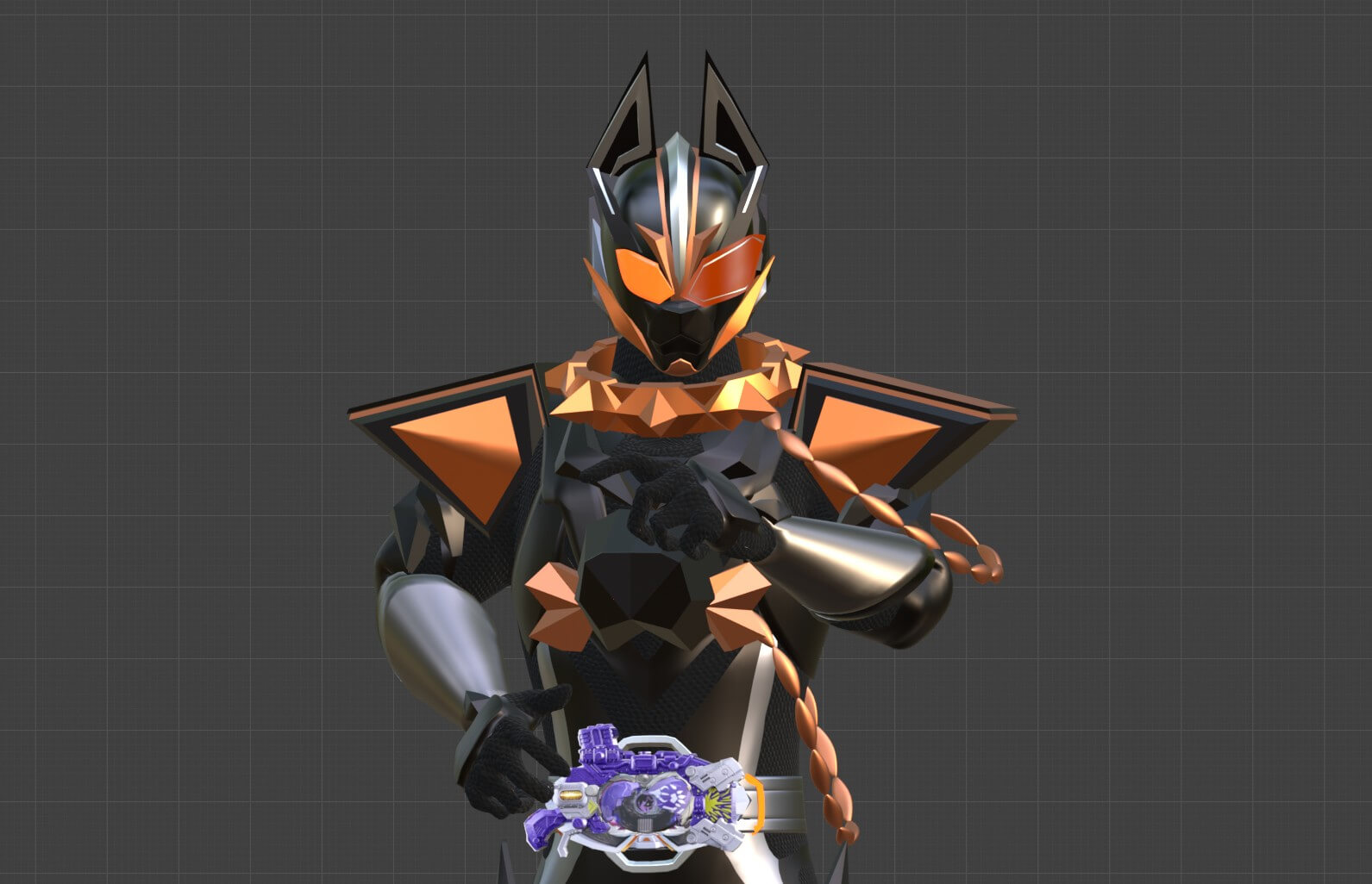 Kamen Rider Vanken - Kamen Rider My-Th 3D Model