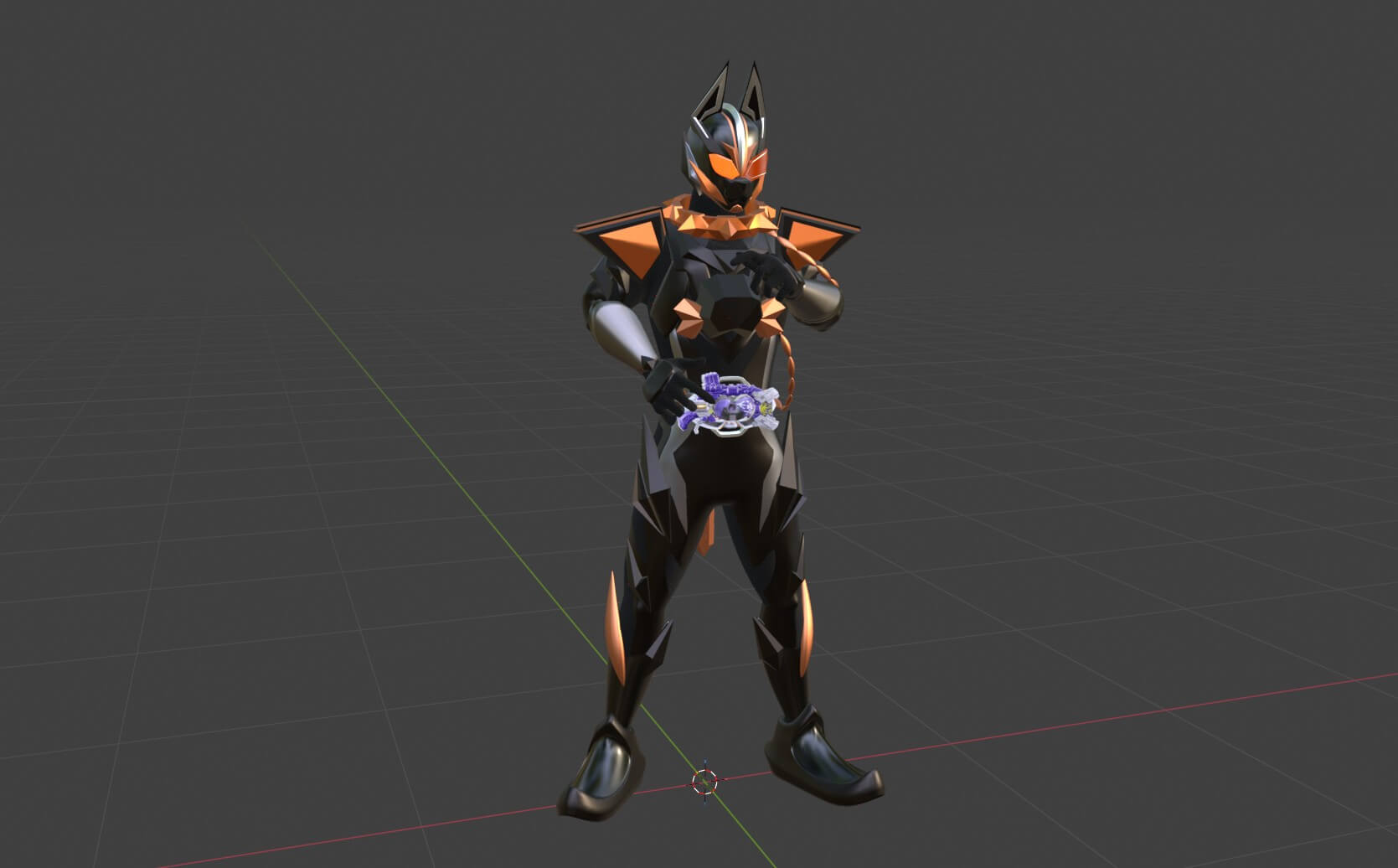 Kamen Rider Vanken - Kamen Rider My-Th 3D Model