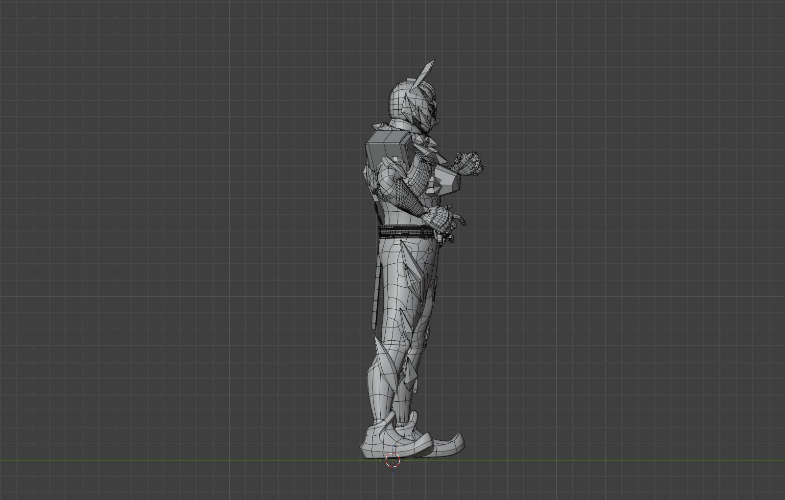 Kamen Rider Vanken - Kamen Rider My-Th 3D Model