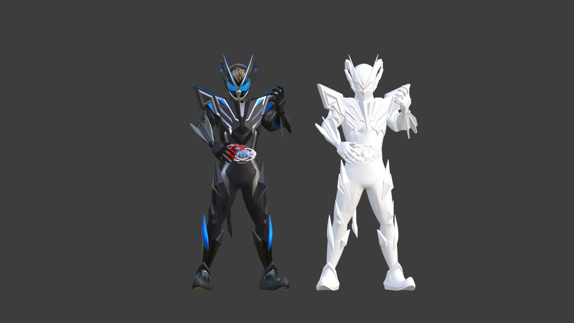 Previous My-Th - Kamen Rider My-Th 3D Model