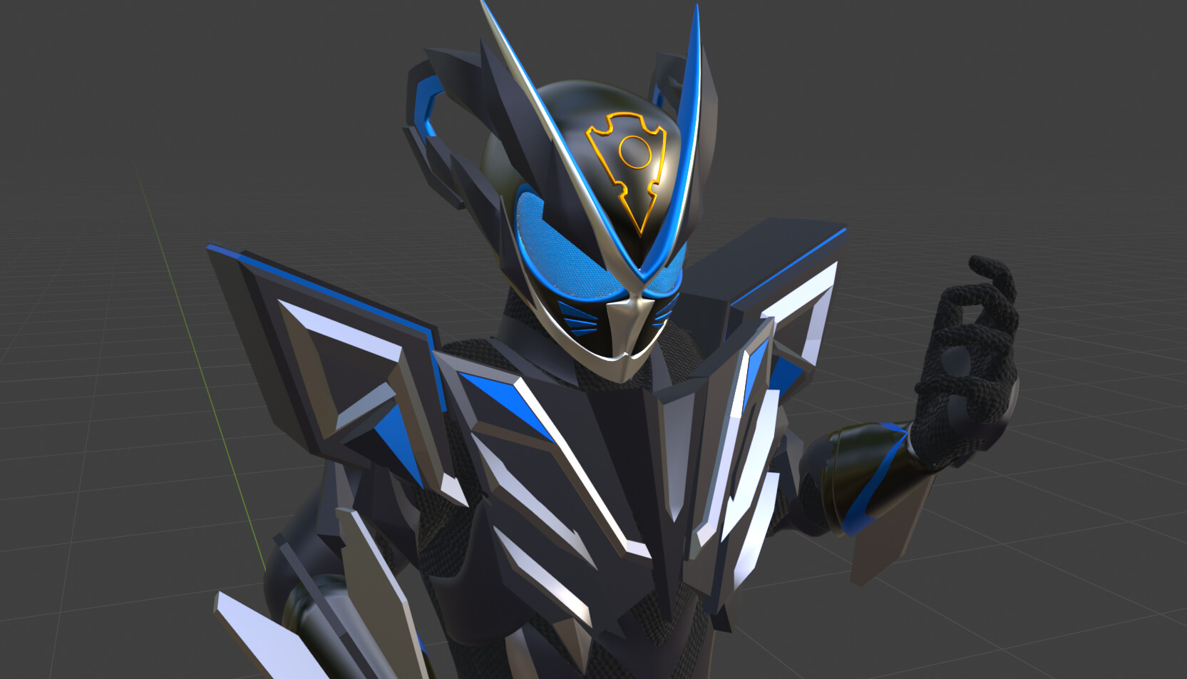 Previous My-Th - Kamen Rider My-Th 3D Model