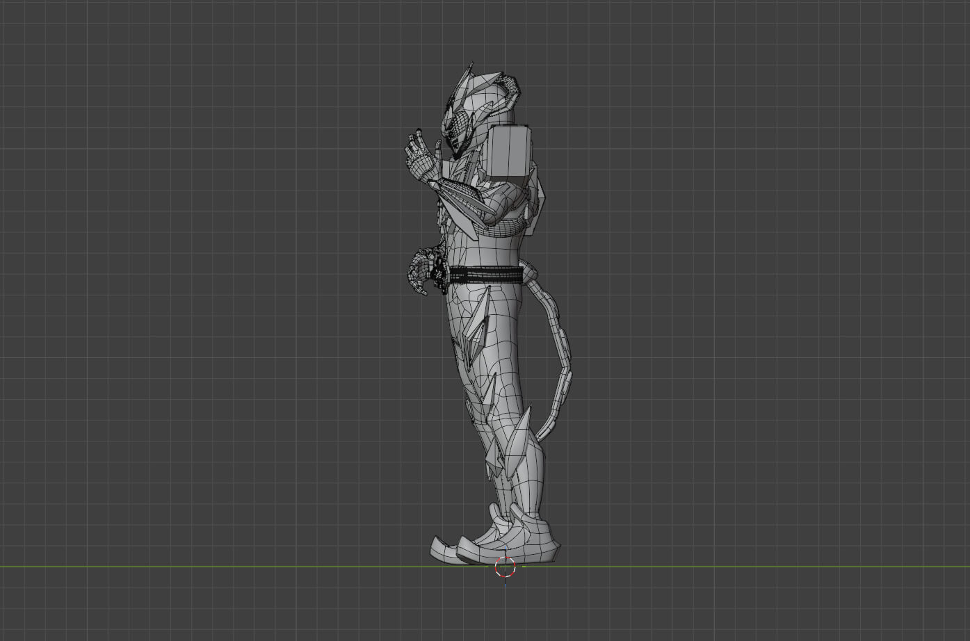 Previous My-Th - Kamen Rider My-Th 3D Model