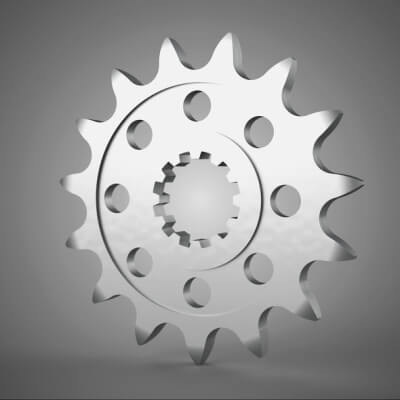 15 Tooth Teeth Front Chain Sprocket Gear Cog Motor Bike MX
