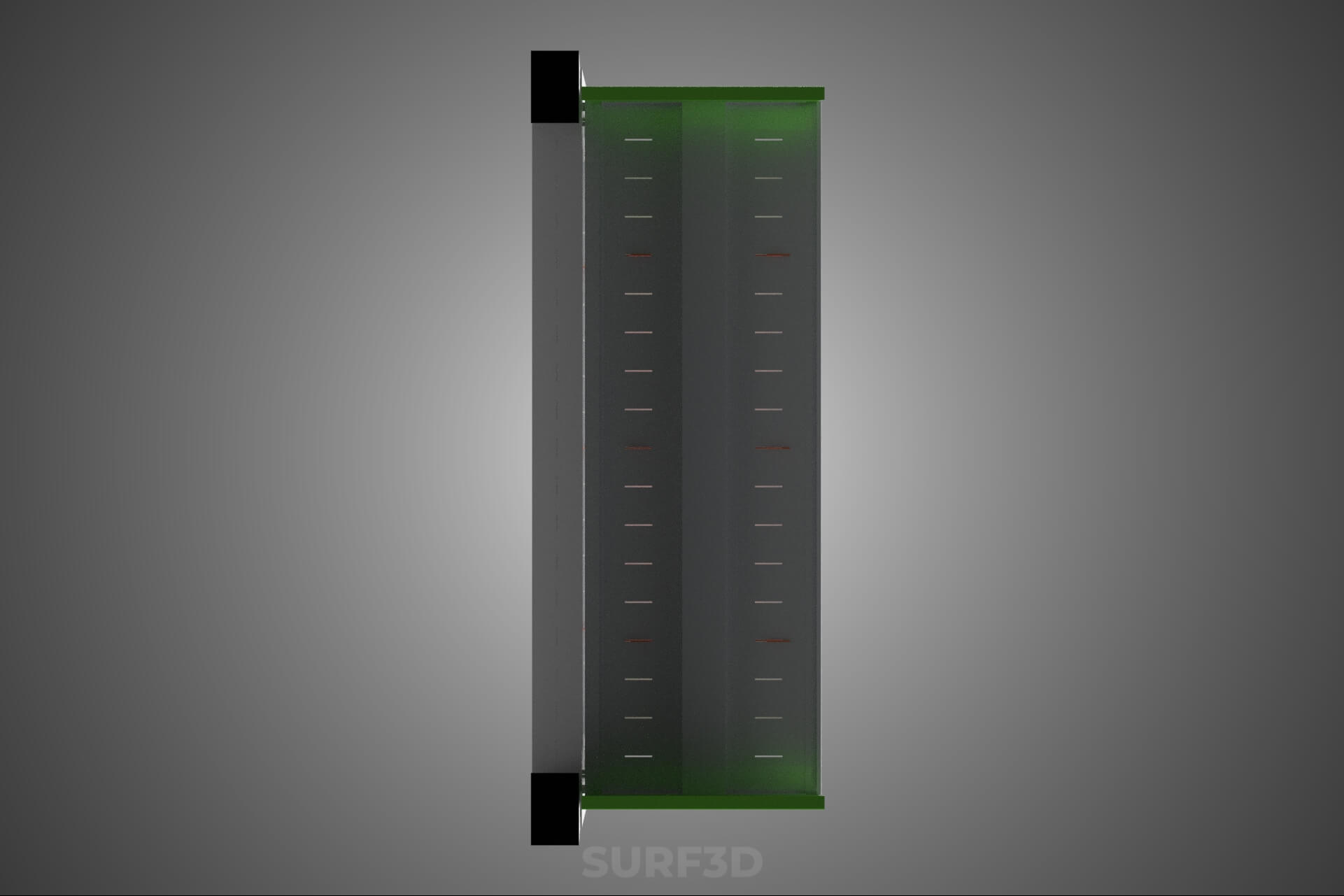 Book Shelf Rack Case Organizer Divider Shelving Bookshelf 3D Model