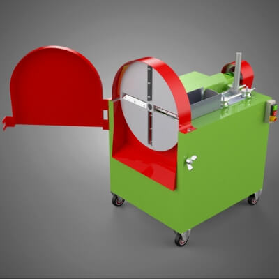 Cassava Potato Tuber Chips Slicer Cut Cutter Chopper Machine